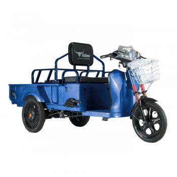 Грузовой электротрицикл Rutrike D1 ГП 1200 60V900W синий