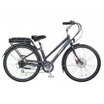 Электровелосипед Pedego City Commuter Step-THRU синий