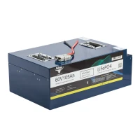 Литиевый тяговый аккумулятор Rutrike LiFePO4 60V/105Ah/100A BT (73V 20A)